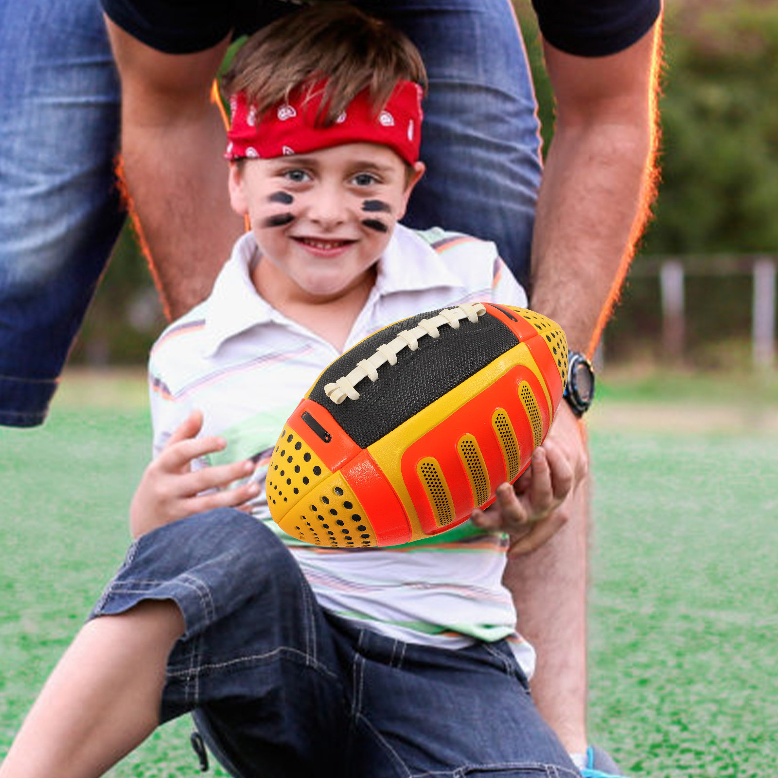 Rugby Ball Premium PU Material - Rugby Training Ball review and price