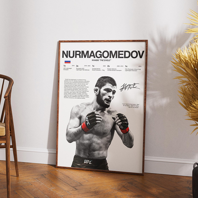 Famous Boxing Legends Fighting - Sports Equipment Poster review and price