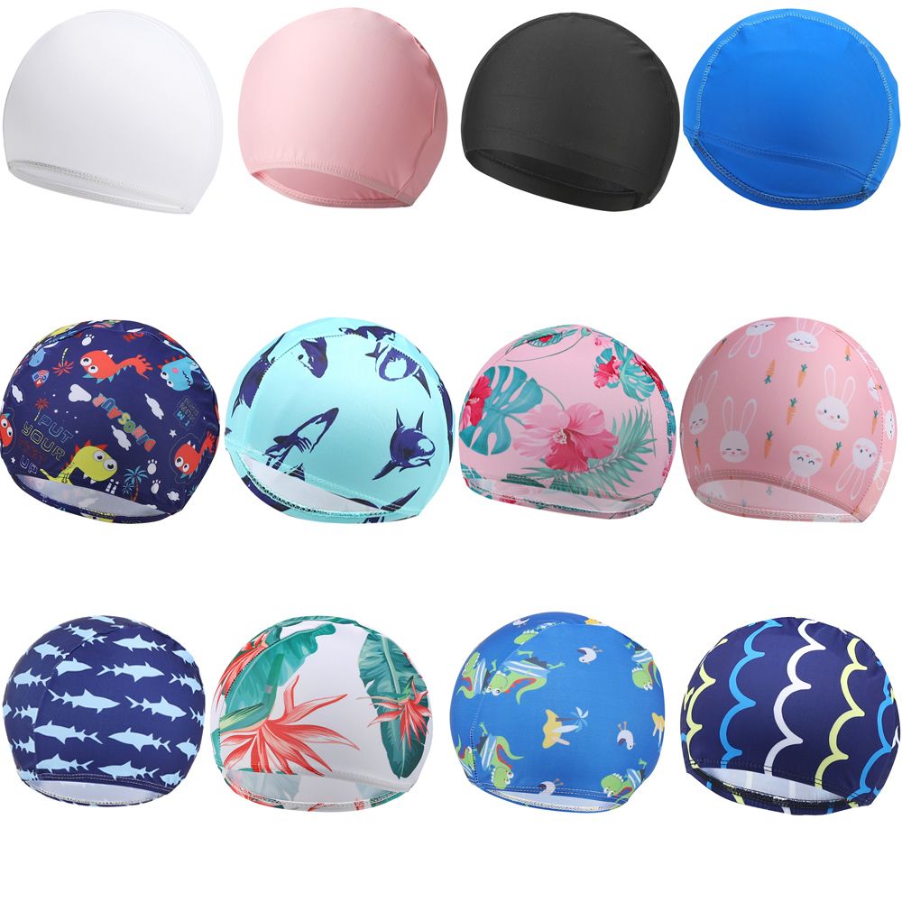 Cartoon  Children Boys Girls H - Swim Cap Silicone review and price