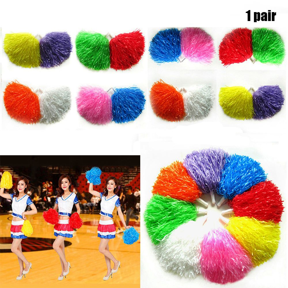 1pair Concert Fancy Double hol - Cheerleading Pom Pom review and price