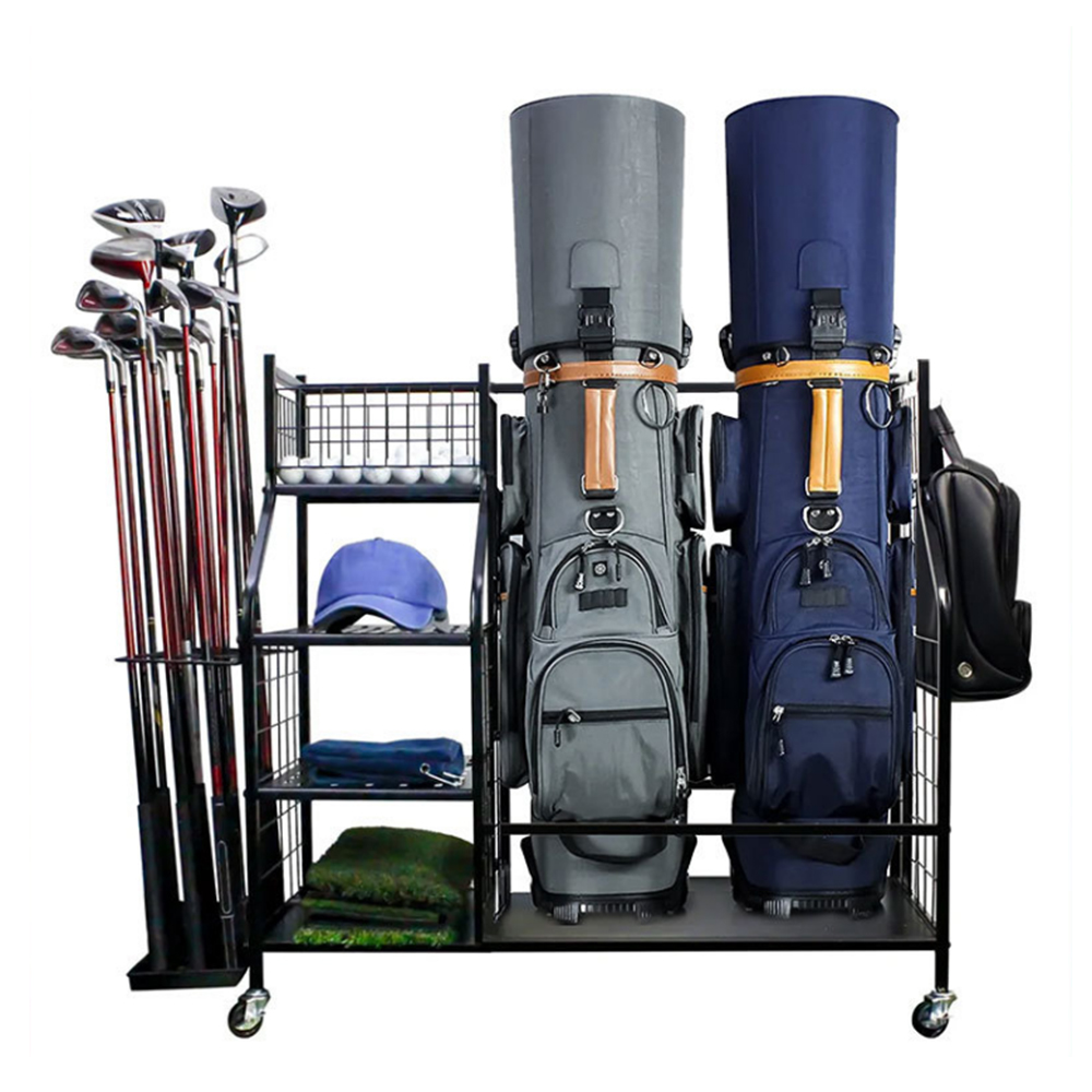 Golf Bag Storage Garage Organi - Sports Equipment Storage Rack review and price