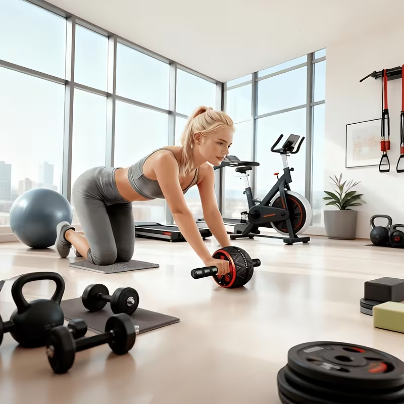 Ab Roller Wheel and Knee Mat,  - Sports Equipment Vending Machine review and price