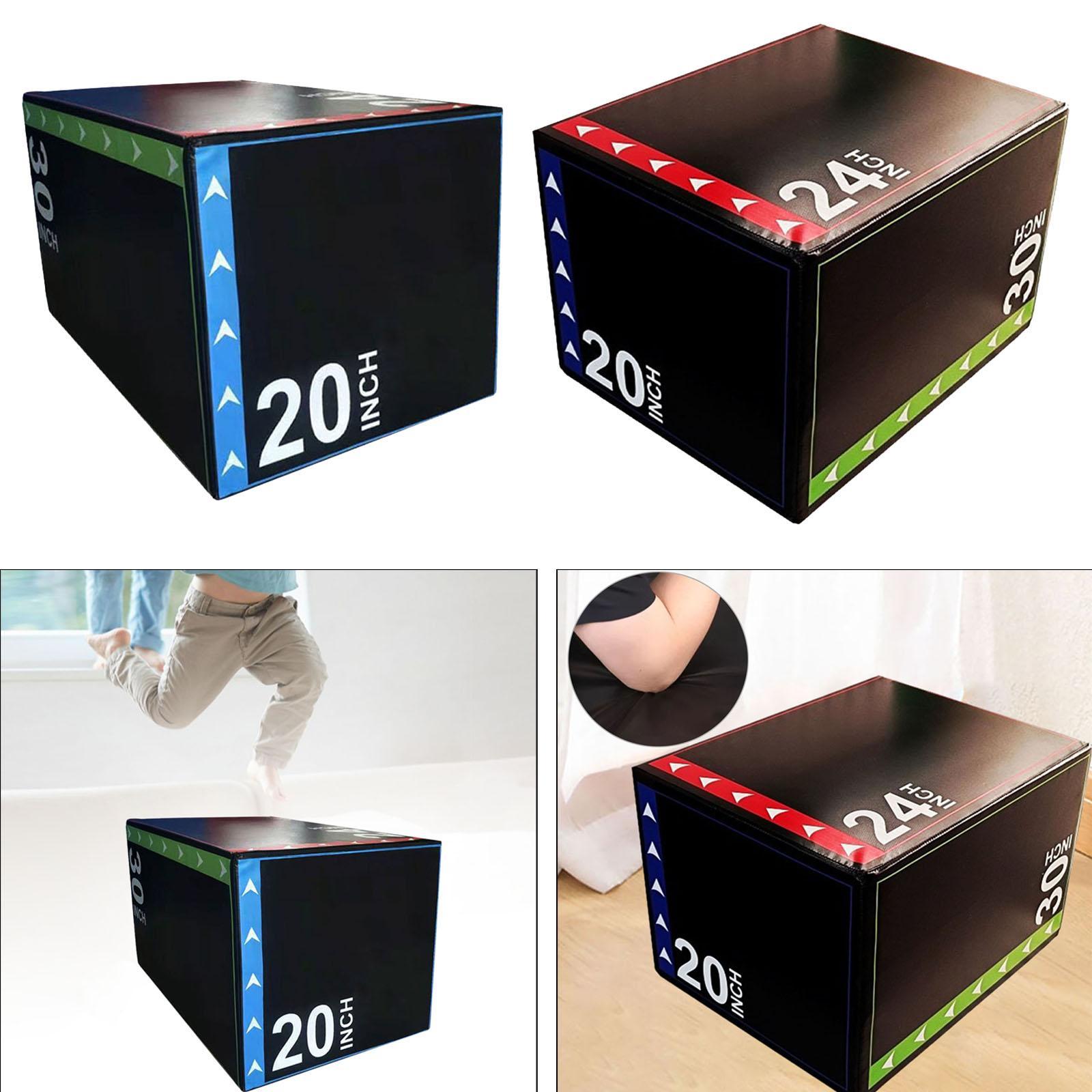 3-in-1Jump Box Plyometric Box  - Sports Equipment Storage Rack review and price