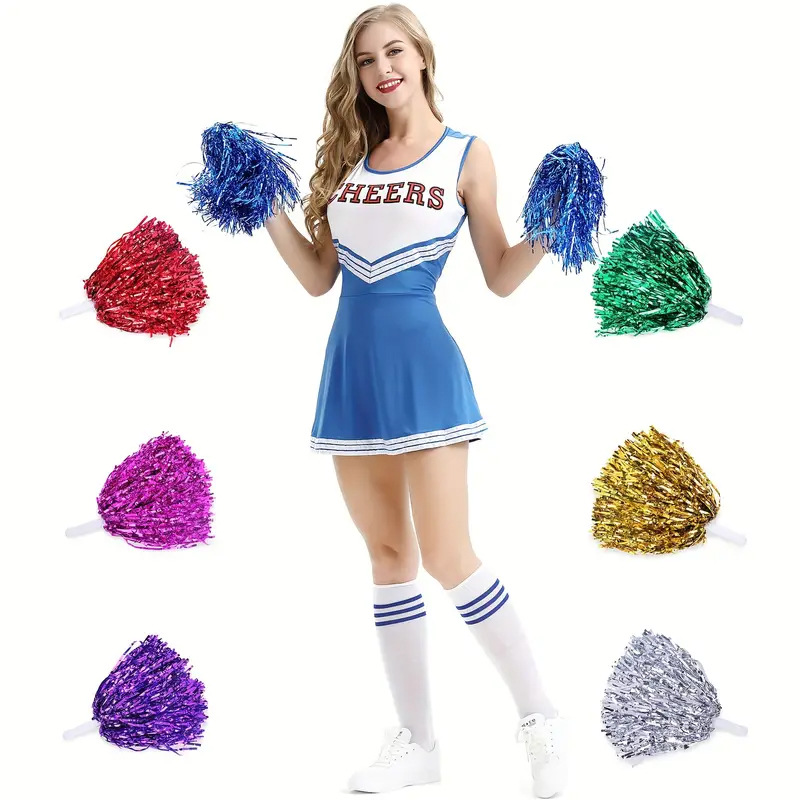 Pompom Pom Girl Cheer Pompoms  - Cheerleading Pom Pom review and price