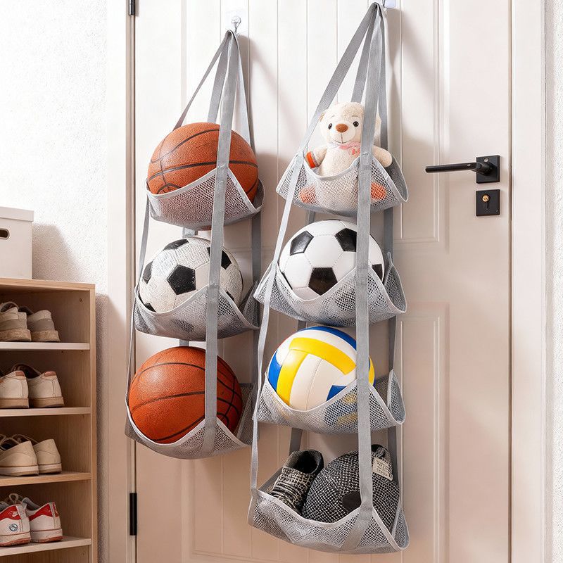 Wall Mounted Ball Storage Hang - Sports Equipment Holder review and price