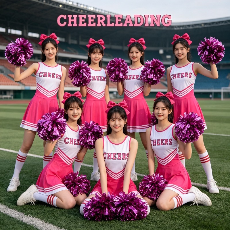 Cheerleading Dance Costume Set - Cheerleading Pom Pom review and price