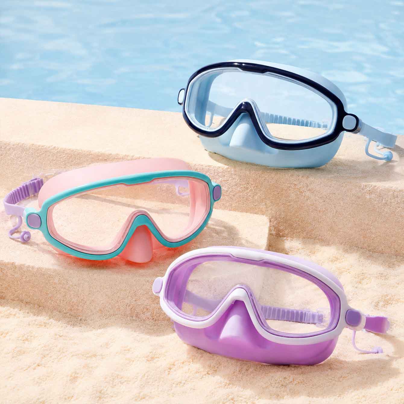 High Definition Anti-Fog Kids  - Swimming Goggles Anti Fog review and price