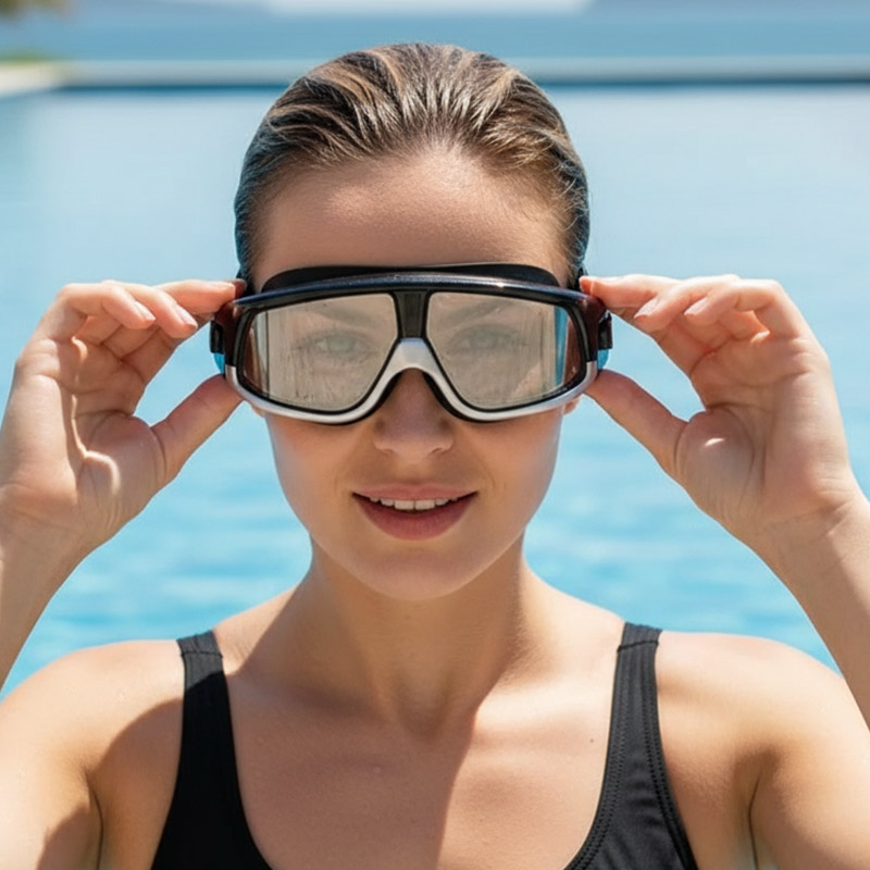 Myopia Swim Goggles -1.5 to -1 - Swimming Goggles Anti Fog review and price