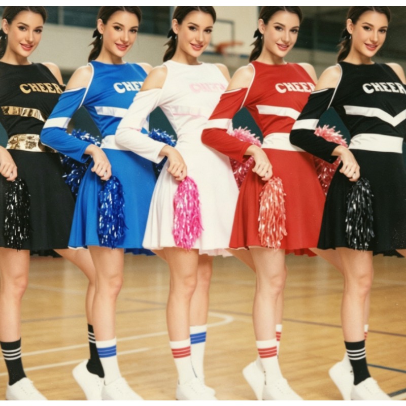 European American Cheerleader  - Cheerleading Pom Pom review and price