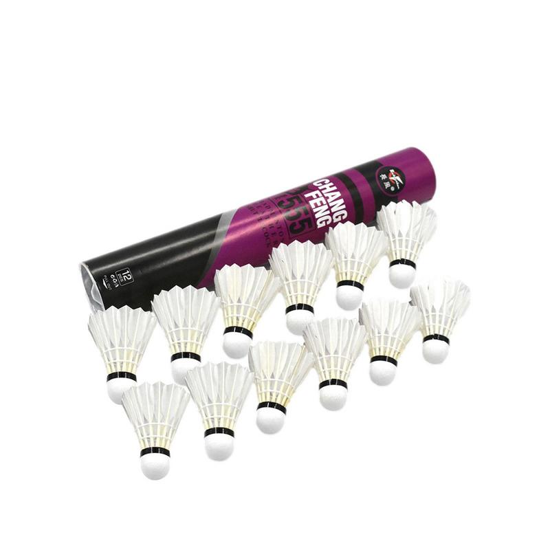 12Pcs/lot Badminton Natural Du - Sports Equipment For Badminton review and price