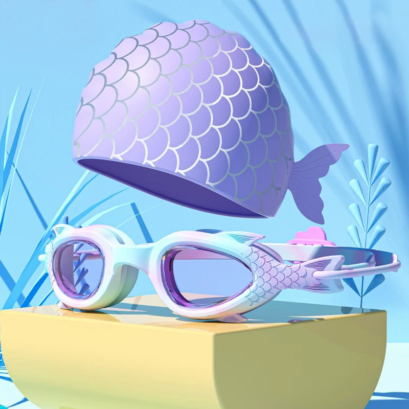 Children's Swimming Goggles; W - Swim Cap Silicone review and price