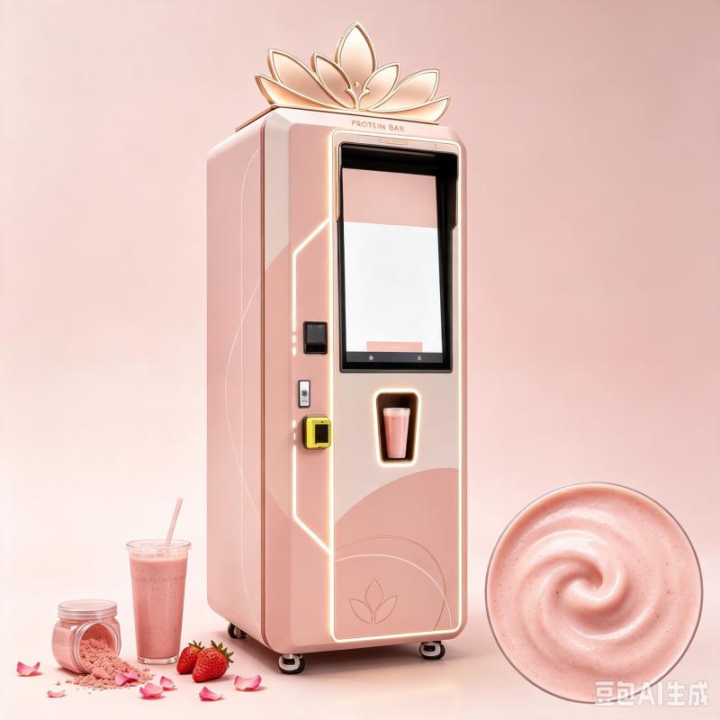 Automatic Protein Shake Vendin - Sports Equipment Vending Machine review and price