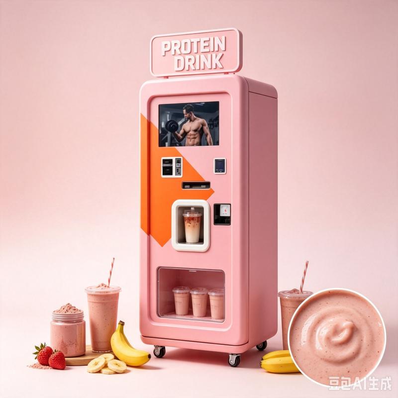 Automatic Protein Shake Vendin - Sports Equipment Vending Machine review and price