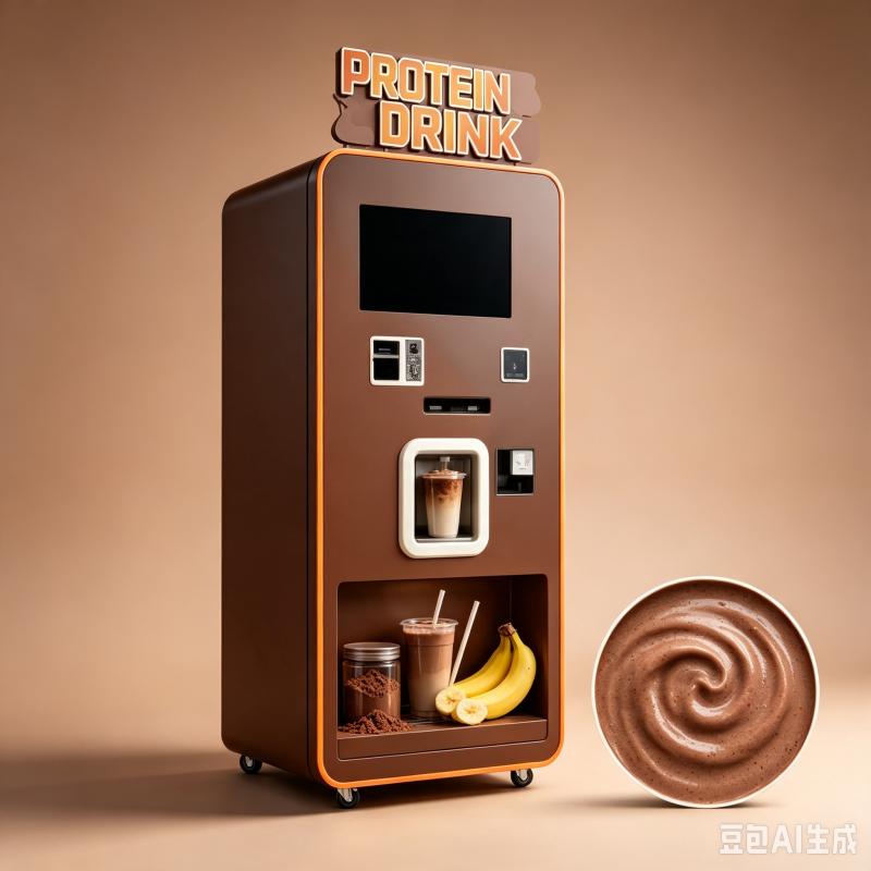 Automatic Protein Shake Vendin - Sports Equipment Vending Machine review and price