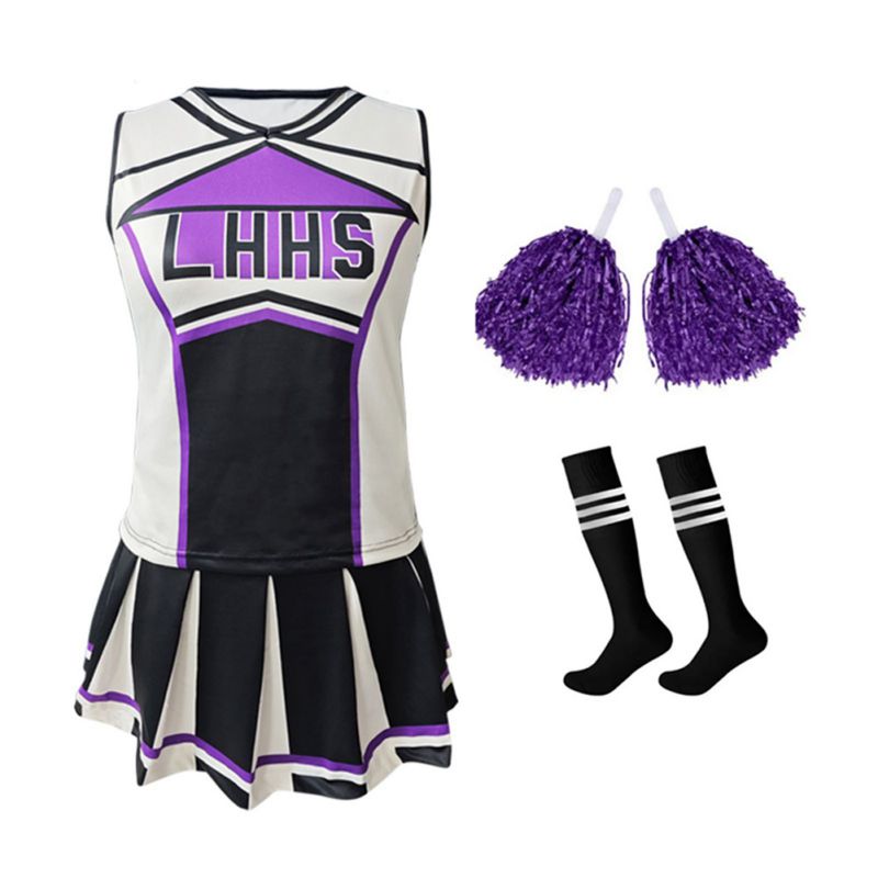 Women's Cheerleader Costume Un - Cheerleading Pom Pom review and price