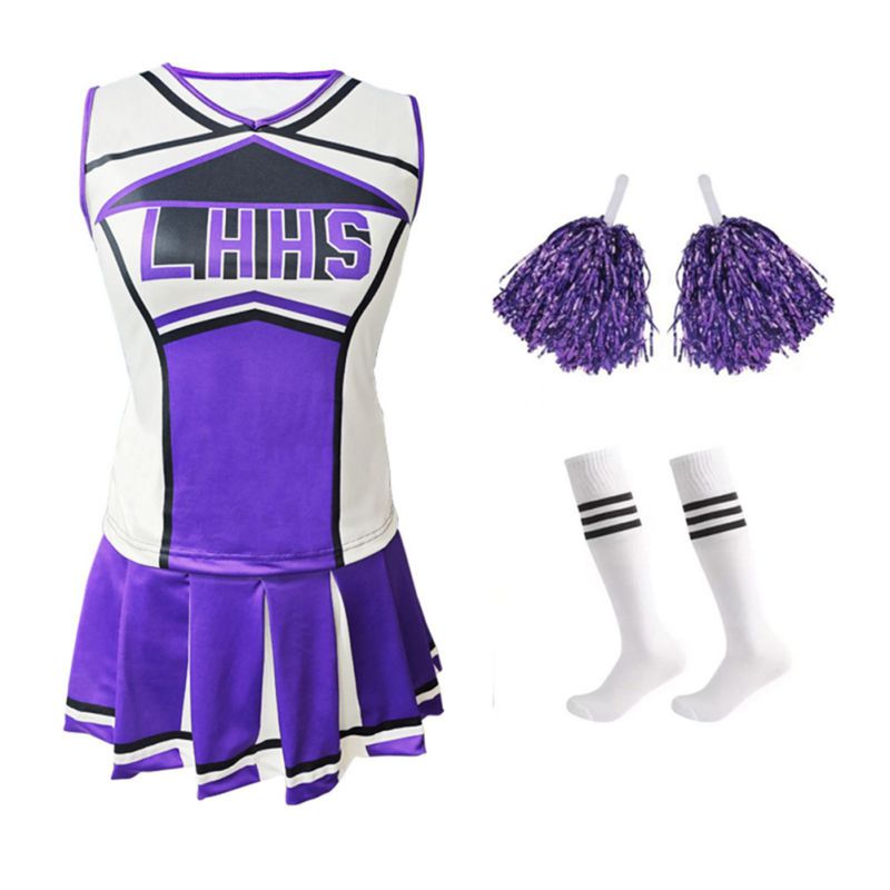 Women's Cheerleader Costume Un - Cheerleading Pom Pom review and price