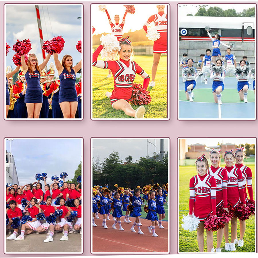1Pcs Metallic PET Cheerleader  - Cheerleading Pom Pom review and price