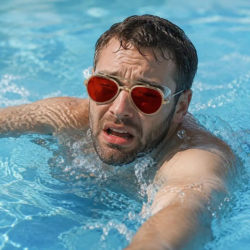 Vintage Round Swimming Goggles - Swimming Goggles Anti Fog review and price