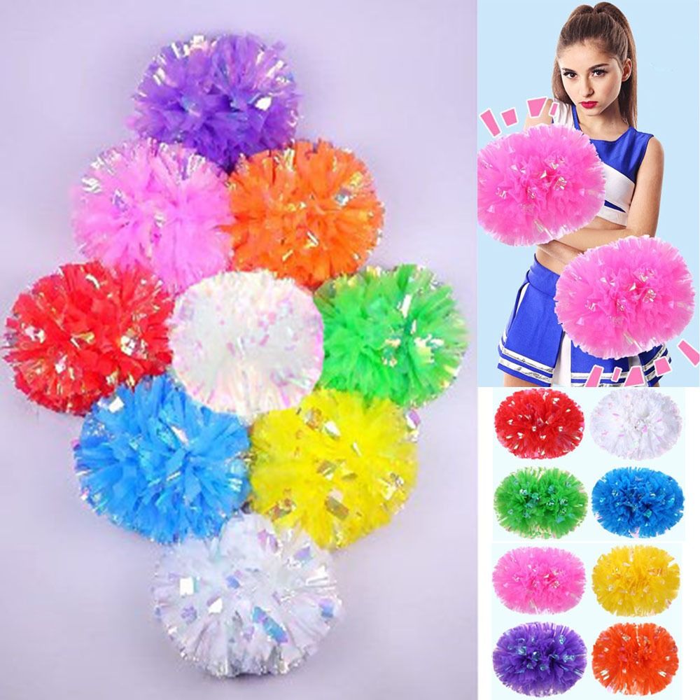 9 Colors Game Pompoms High Qua - Cheerleading Pom Pom review and price