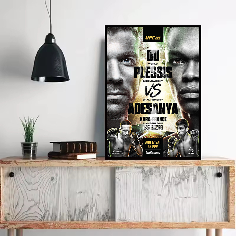 Championship Title Fight Poste - Sports Equipment Poster review and price