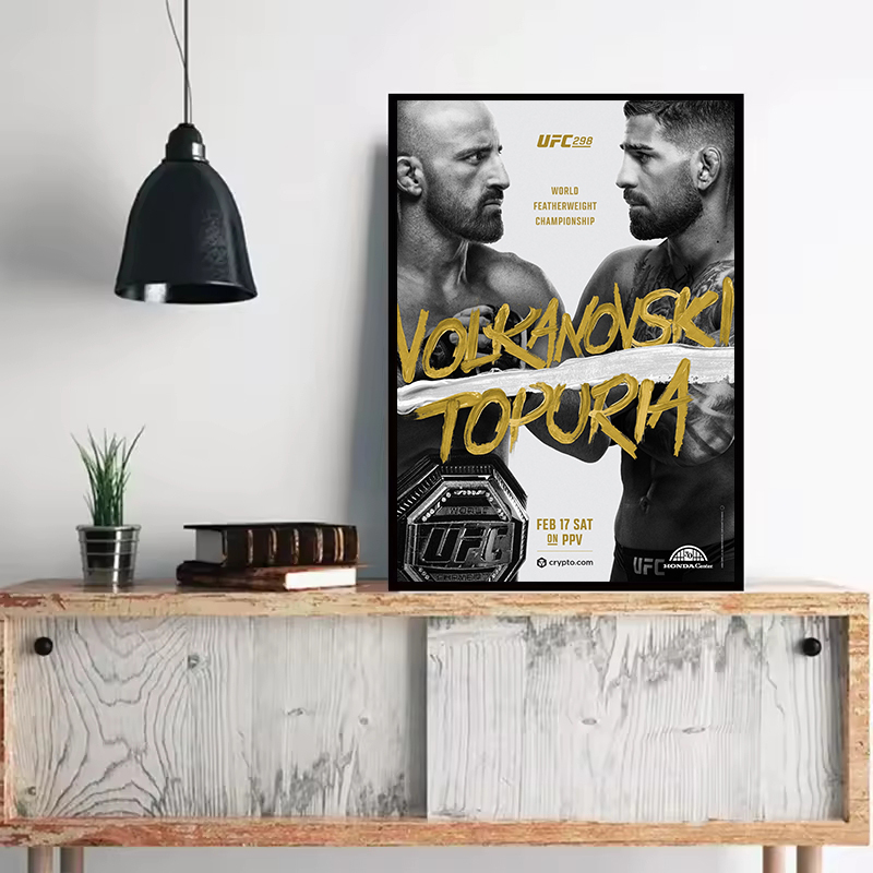 Championship Title Fight Poste - Sports Equipment Poster review and price