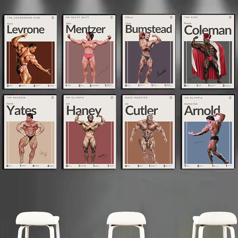 Motivation Bodybuilder Poster  - Sports Equipment Poster review and price
