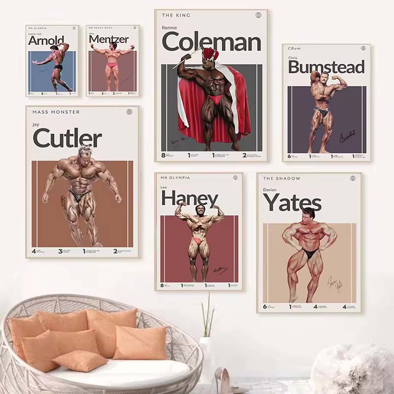 Motivation Bodybuilder Poster  - Sports Equipment Poster review and price