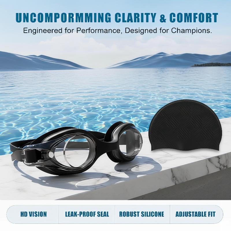Men Women Small Frame Silicone - Swimming Goggles Anti Fog review and price