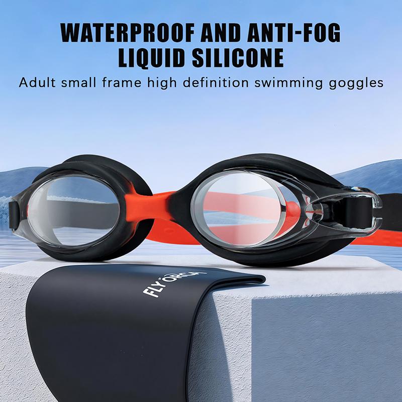 Men Women Small Frame Silicone - Swimming Goggles Anti Fog review and price