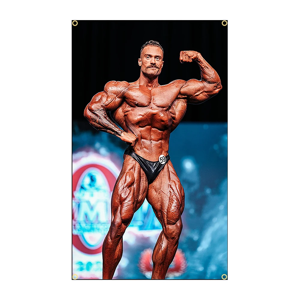 90X150CM Bodybuilding GYM Flag - Sports Equipment Poster review and price